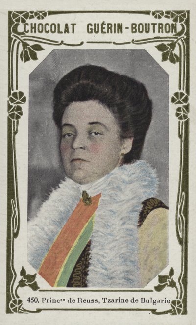 Princesse de Reuss, Tsarine de Bulgarie - French School