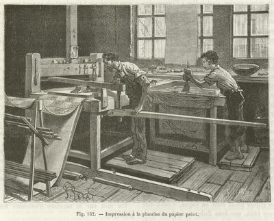 Impression de papier peint - French School