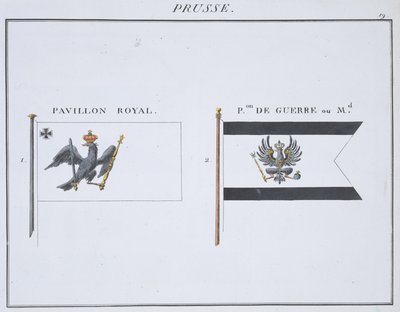 Drapeaux prussiens, d