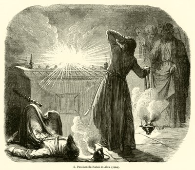 Punition de Nadab et Abiu - French School