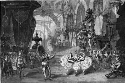 Spectacle de marionnettes (représentation de Cendrillon) donné au Théâtre Miniature - French School