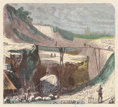 Extraction de pierre - French School