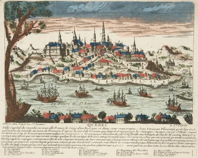 Québec, pub. vers 1650 - French School