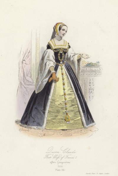 Reine Claude, première épouse de François Ier de France - French School