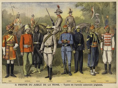 Jubilé de diamant de la reine Victoria, 1897 - French School