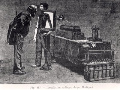 Machine à rayons X de Radiguet - French School