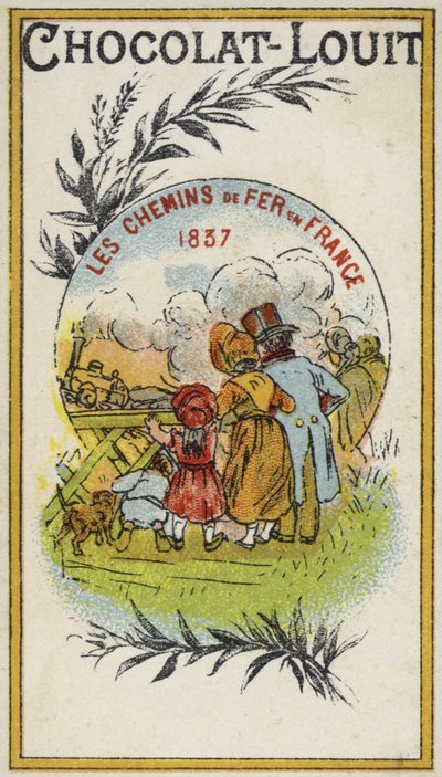 Chemins de fer en France, 1837 - French School