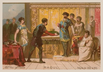 Raoul, roi de France (c 890-936) - French School
