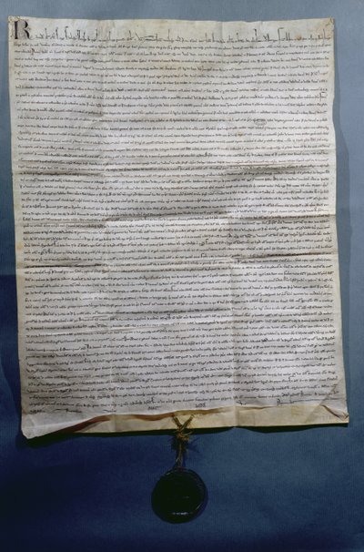 Ratification par Raymond VII (1197-1249) comte de Toulouse du traité de Meaux, vers 1229 - French School