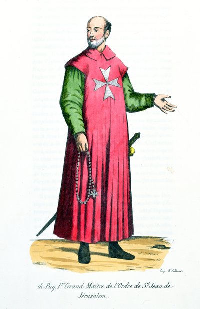 Raymond de Puy (1120-1187) Premier Grand Maître de l