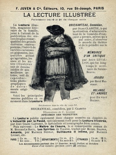 Lecture illustrée. Publication dans "Tales de Pantruche et d