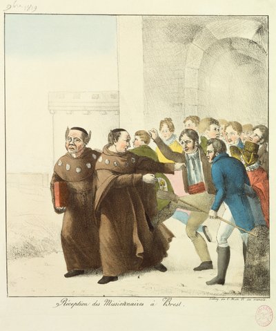 Réception des missionnaires à Brest - French School