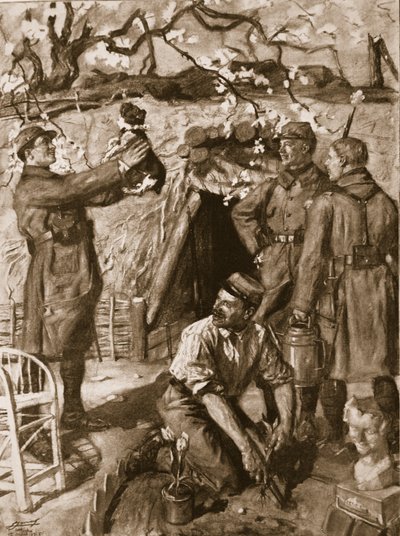 Temps de récréation, 1915 - French School