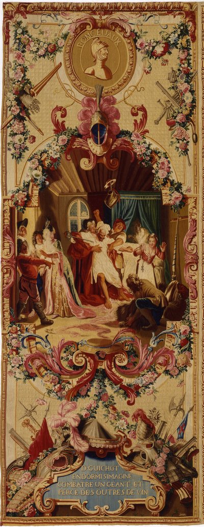 Tapisserie de la Régence avec l