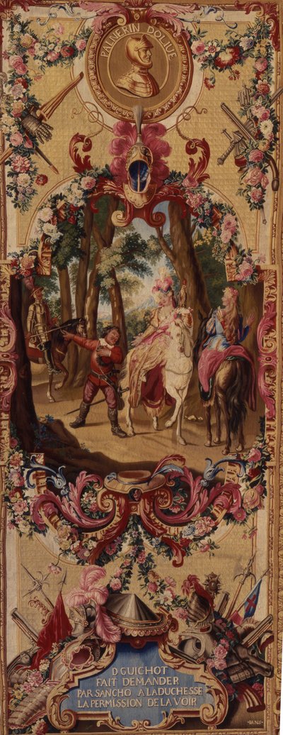 Tapisserie des Gobelins Régence avec l