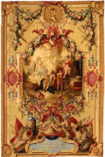Tapisserie des Gobelins Régence avec l