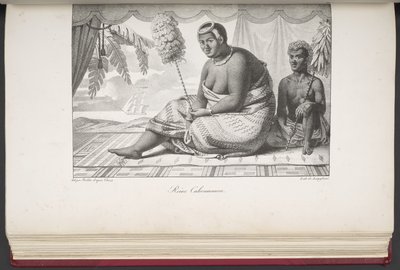 Reine Cahoumanou, Habitants des îles Sandwich, de 