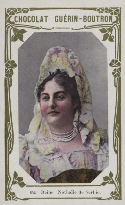Reine Nathalie de Serbie - French School
