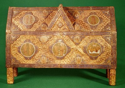 Coffret reliquaire de Saint Calminius, Limoges - French School