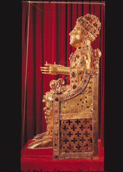 Statue reliquaire de Sainte Foy, vers 980 - French School