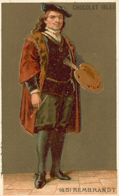 Rembrandt van Rijn, artiste néerlandais - French School