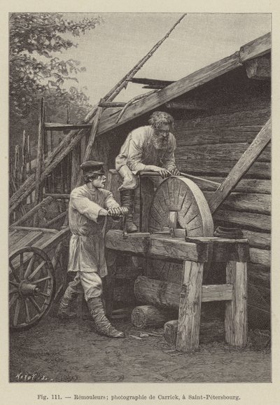 Rémouleurs - French School