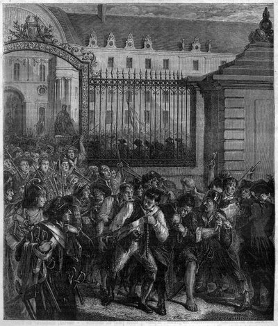Enlèvement des armes des Invalides par le peuple « contre le despotisme, l