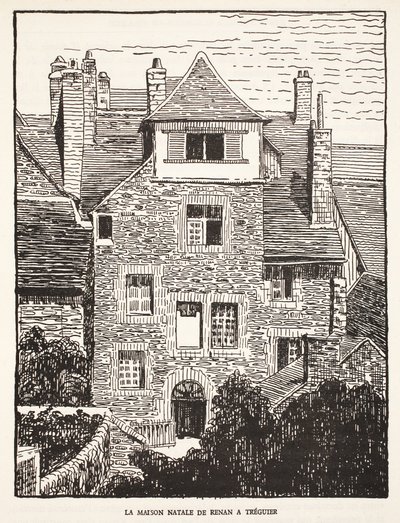 Lieu de naissance de Renan à Tréguier - French School