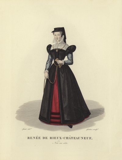 Renée de Rieuf, La Belle Châteauneuf - French School