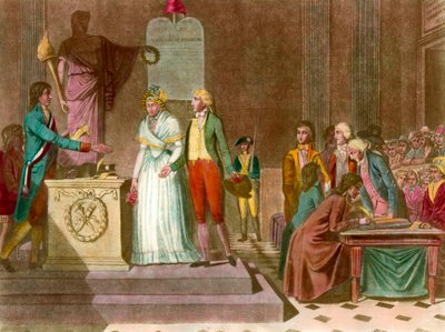 Mariage républicain - French School