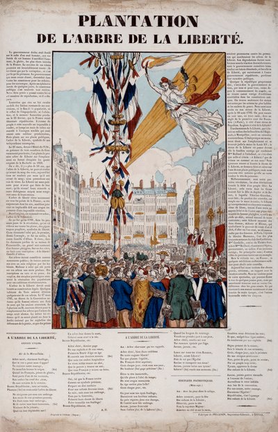 Révolution de 1848 : plantation de l
