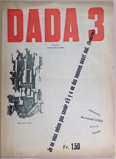 Revue Dada no.3, décembre 1918 - French School