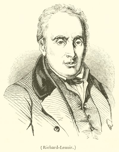 Richard-Lenoir (gravure) - French School