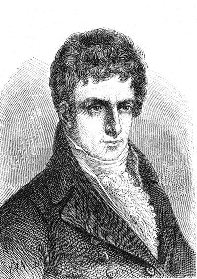 Robert Fulton (1765-1815), ingénieur et inventeur américain (bateau à vapeur) - French School