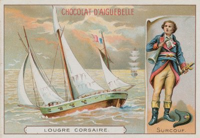 Robert Surcouf, corsaire français de la fin du 18ème et du début du 19ème siècle - French School
