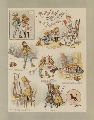 Robinson Crusoé - French School