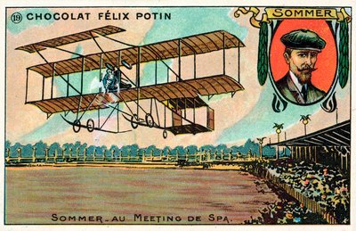 Roger Sommer volant à la réunion d