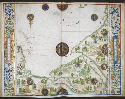 Carte des côtes d