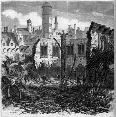 Ruines de la Bourse d