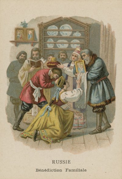 Russie - Bénédiction à domicile - French School