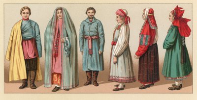 Costume de Russie - French School