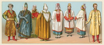 Costume de Russie - French School