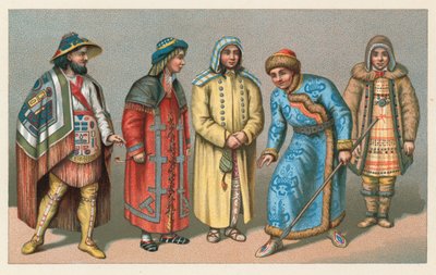 Costume russe - French School