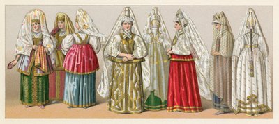 Costume russe - French School