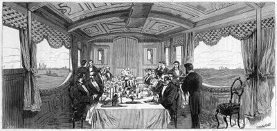 Train impérial russe utilisé par le duc et la duchesse d