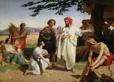 Ruth et Boaz - French School