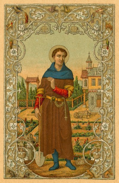 Saint Fiacre, Solitaire - French School