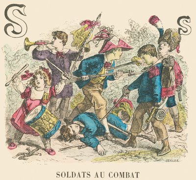 S : Soldats en combat - French School