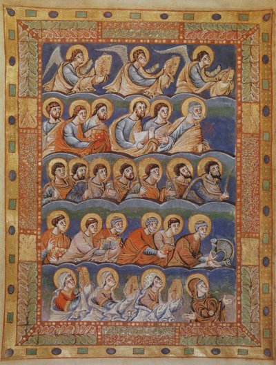 Sacramentaire de Saint-Denis, France, IXe siècle - French School