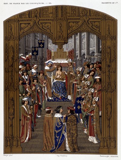 Sacre de Charles VI (1380) - dans « Les Chroniqueurs de l